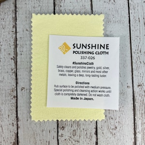Sunshine Polishing Pad for Jewelry, Gold, Silver, Brass, Copper, Pewter