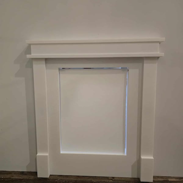 Cat Door Interior Shaker style Door for Cats Swinging Door Easy to install Hollow or Solid door or litter box  3d printed - Original Design