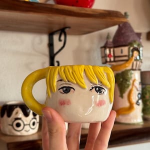 howl’s Moving Castle studio ghibli handmade mug / cup