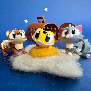 Flexi Animal Toy Set with Carrier: Fidget Sensory Play
