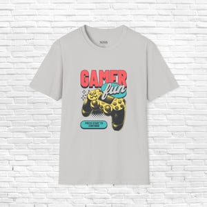Gamer Fun Unisex T-Shirt, Video Game Tee, Gaming Gift, Casual Wear, Birthday Gift, Gamer Apparel, Gift for Gamers