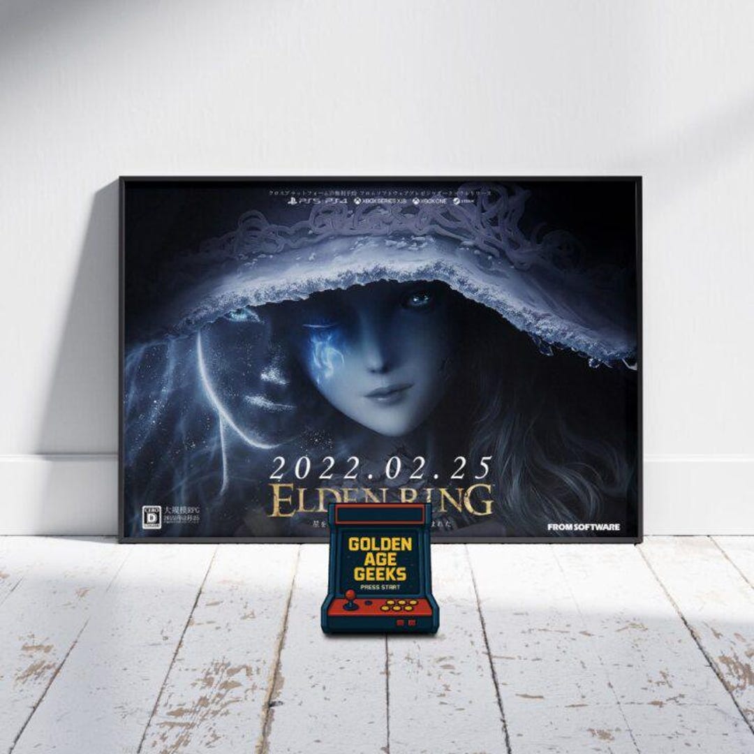 Video Game Female Character Promo Poster - Etsy