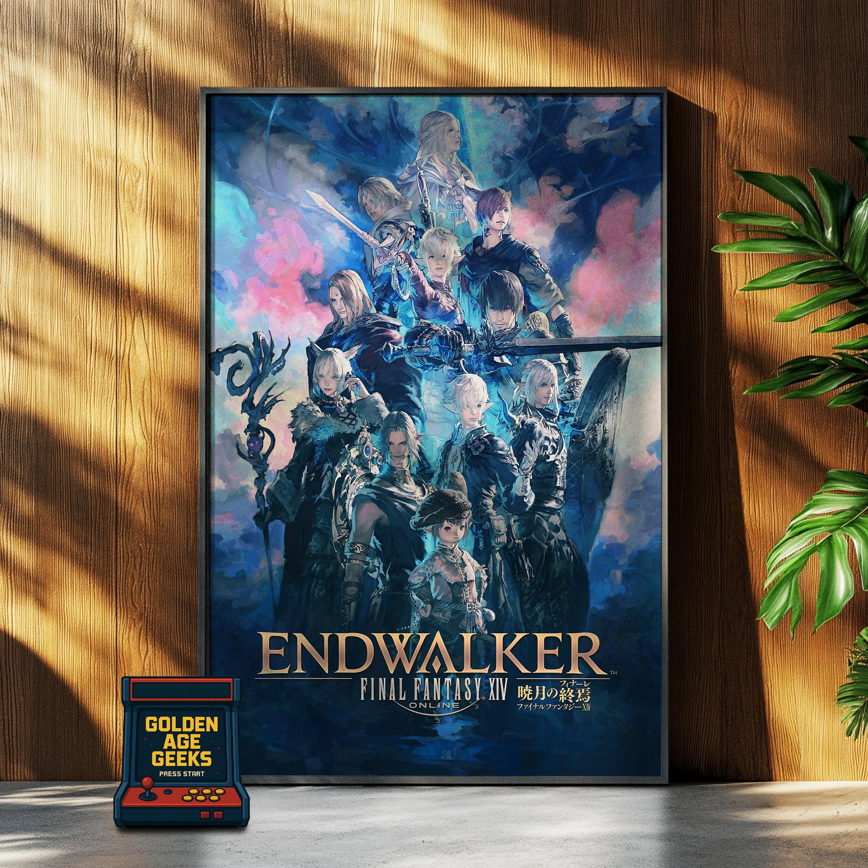 Final fantasy xiv poster - Etsy 日本