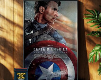 Captain America The First Avenger Theater Movie Poster
