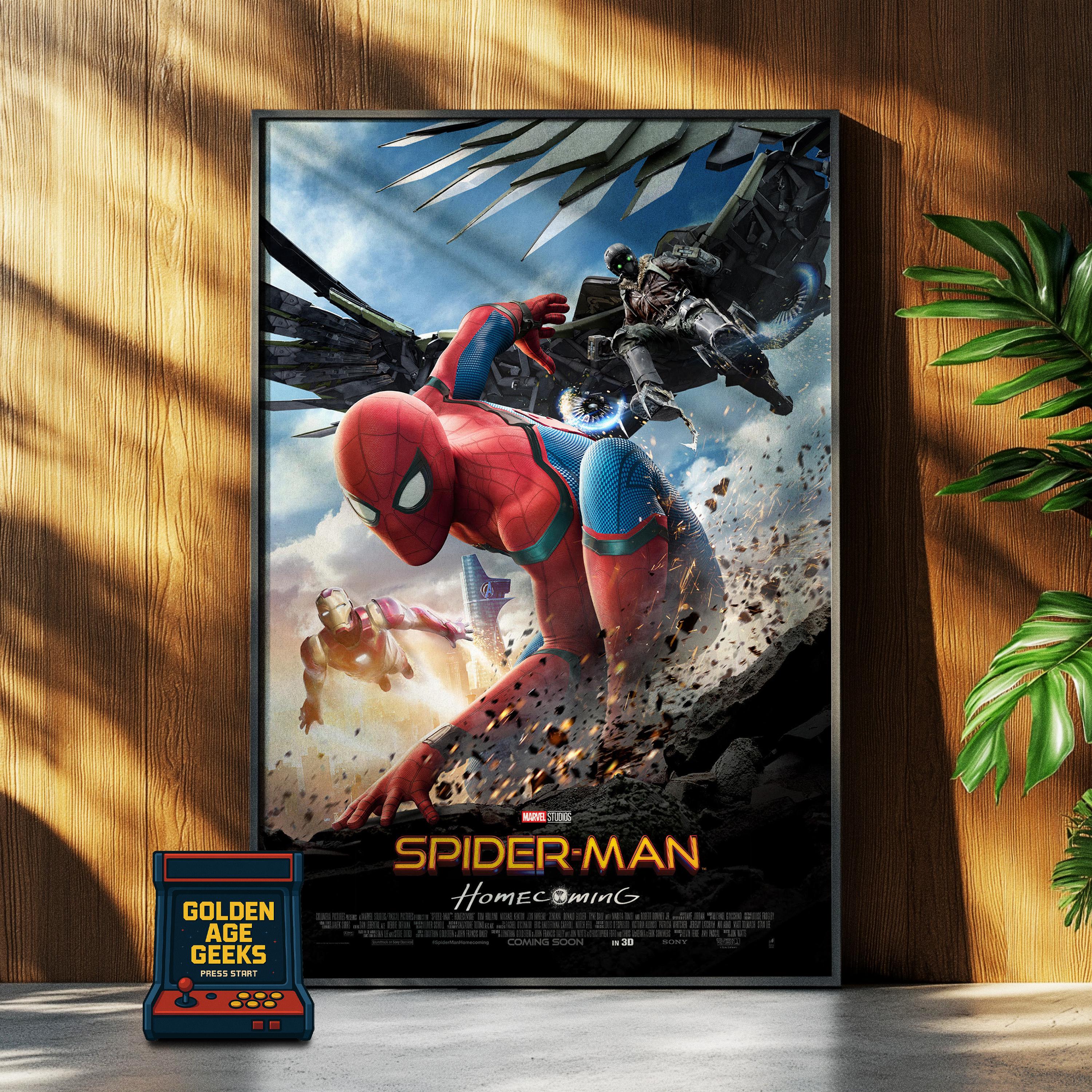 Superhero Spider Man Homecoming Theater Movie Poster - Etsy