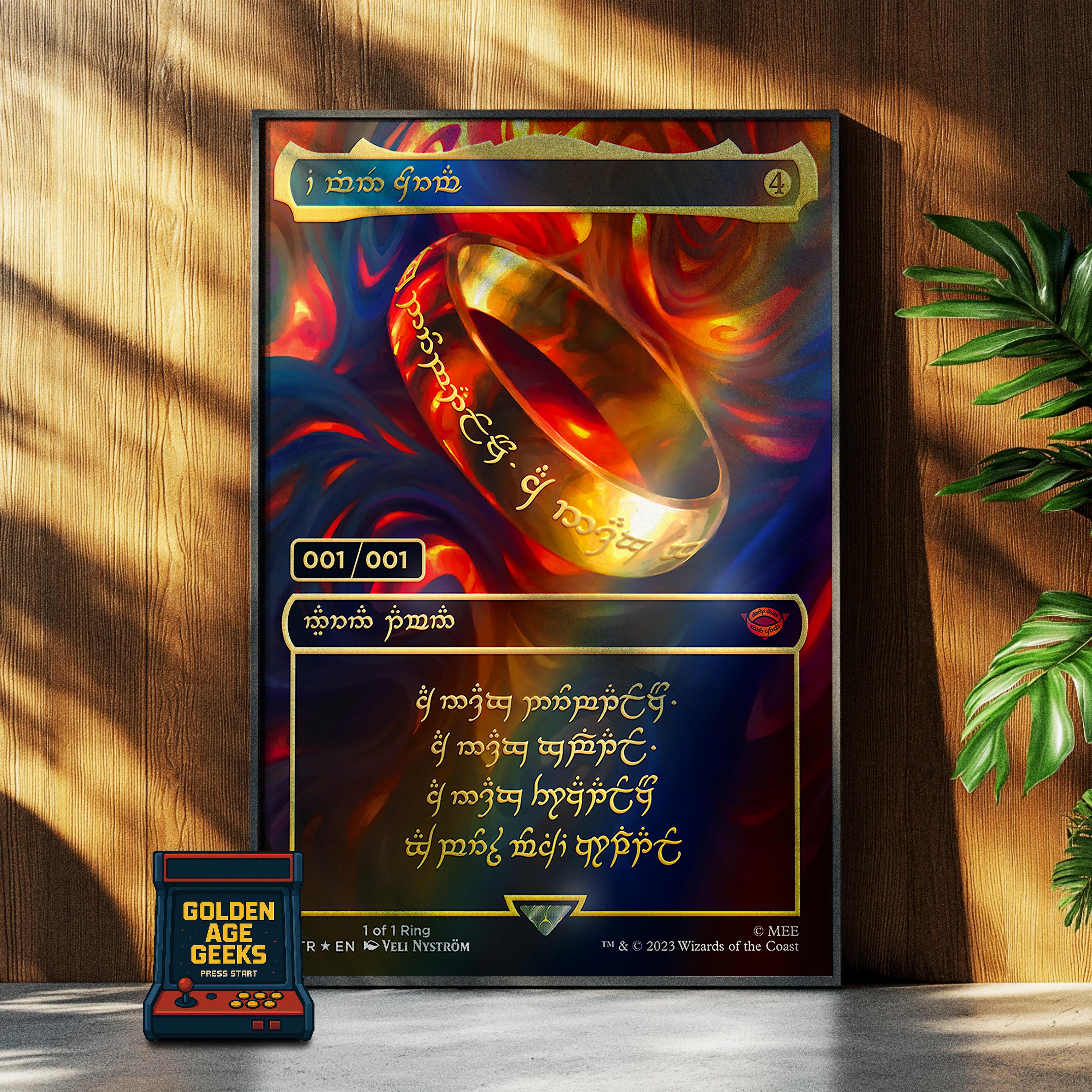 The one ring replica mtg - Etsy 日本