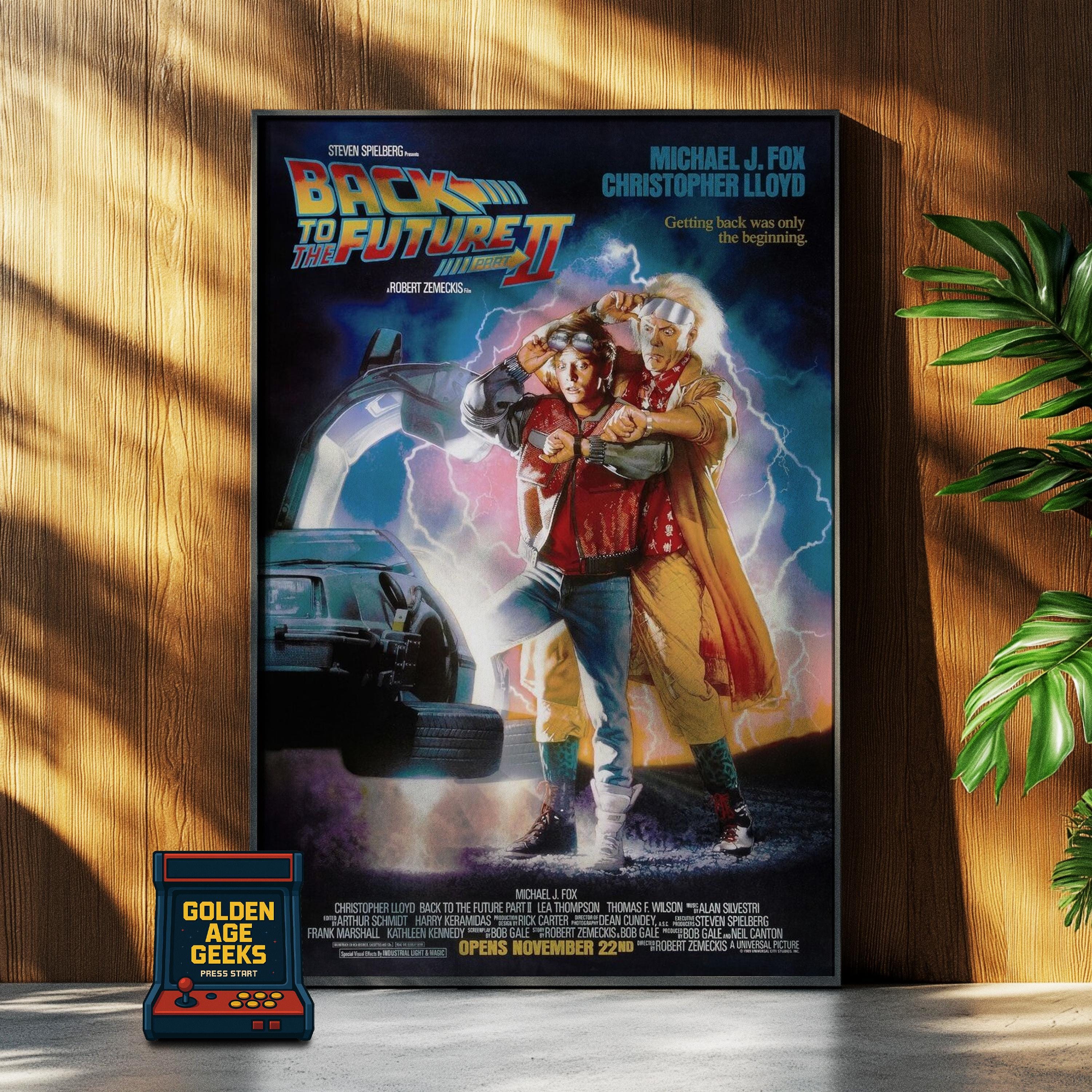 バック・トゥ・ザ・フューチャー2 映画ポスター - Etsy 日本