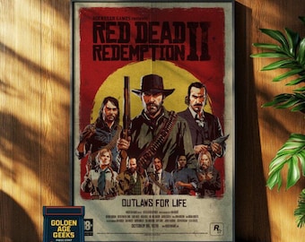 Plakat z gry wideo Outlaws For Life