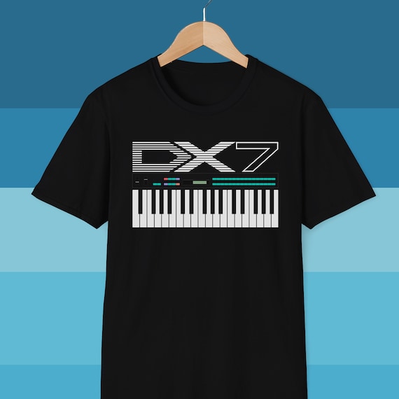 Yamaha DX7 Synth T-shirt: 80s Keyboard Tee, Music Producer Gift - Etsy