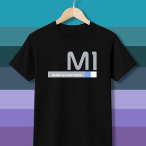 Korg M1 Synth T-Shirt: 80s Electronic Music Gift
