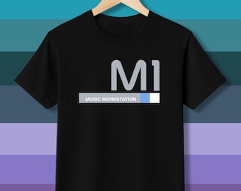 Korg M1 Synth T-Shirt: 80s Electronic Music Gift