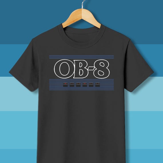 Oberheim OB-8 Synth T-shirt: 80s Electronic Music Tee - Etsy
