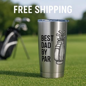 Golf Lover 20oz Tumbler, Golf Gift, Golf Themed Cup, Sports Tumbler, Golf Enthusiast Mug, Golfing Present