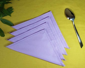 Katoenen servetten, set van 4-200 stuks – elegante servetten van dinerstof