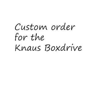 Custom Jersey fitted sheet for the Knaus Boxdrive 680 ME (2019)