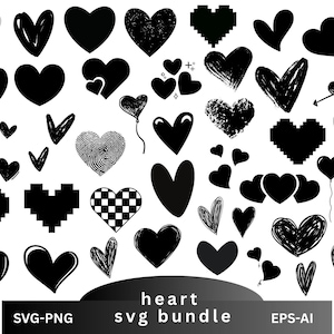 Heart Svg Bundle,Wedding heart SVG,Hand Drawn Heart svg,Doodle Heart Svg,Heart Outline,Sketch Heart Svg,Valentine Day Heart Svg,Love Clipart