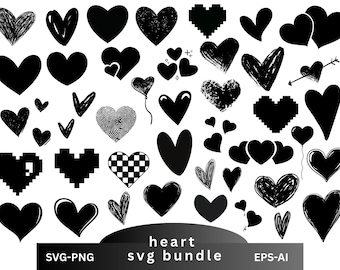 Heart Svg Bundle,Wedding heart SVG,Hand Drawn Heart svg,Doodle Heart Svg,Heart Outline,Sketch Heart Svg,Valentine Day Heart Svg,Love Clipart