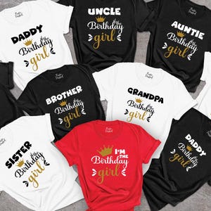 Birthday Squad Shirts,Birthday Team Shirt, Birthday Girl Tee,Birthday Party Shirts,Family Matching Birthday Shirts,Birthday Girl Crew Tshirt