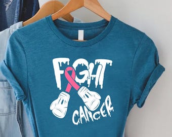Fight Breast Cancer Shirt,Cancer Awareness,Breast Cancer Tshirt,Cancer Support T Shirt, World Cancer Day, Pink Ribbon Shirt, Cancer Survivor