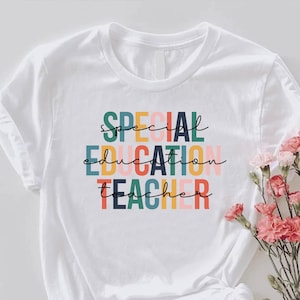 SPED Teacher Shirt, Special Education Teacher Gifts, SPED Squad Shirt, Special Ed Teacher Shirt, SPED Teacher Gift, Teacher Appreciation