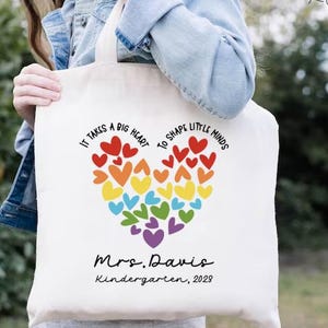 Custom Teacher Tote Bag,Teacher Appreciation Gift,Teacher Bag,Gift for Teacher,Personalized Teacher Tote,Teacher Thank You Gift, Teacher Bag