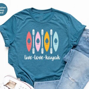 Kayaking T-Shirt,Gift for Kayaker,Kayak Shirt For Women,Adventure Lover Tee,Water Sports Gift,Kayaking T shirt,Gift for Kayaker,Camping Gift