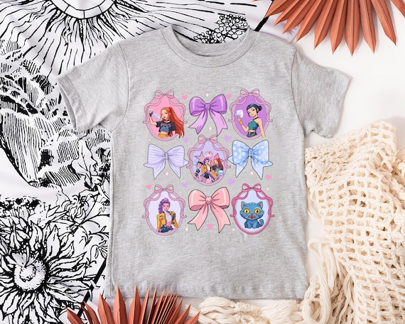Kpop Demon Hunter Coquette Shirt, Huntrix T-Shirt for Kids, Kpop Fan Gift