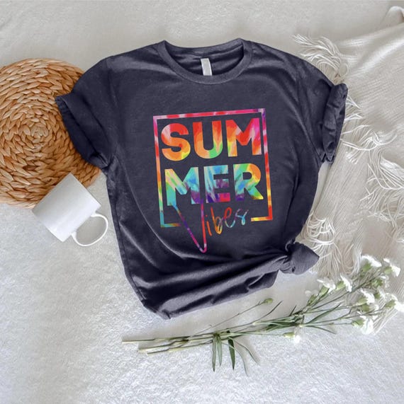Summer Vibes Tshirt,Summer Gift for Women,Beach Tshirt,Hello Summer Shirt,Summer Camp Tee,Summer Vibes Tee,Sunshine Shirt, Gift For Vacation