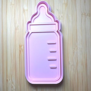 Baby Bottle Cookie Cutter and Stamp