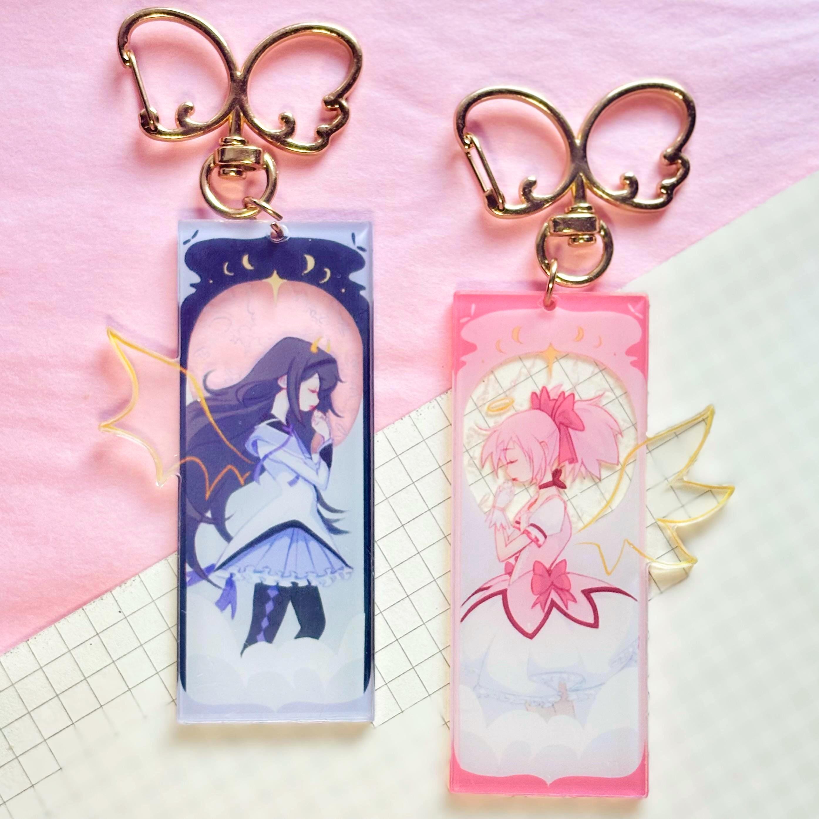 Madoka Magica Matching Keychain - Etsy