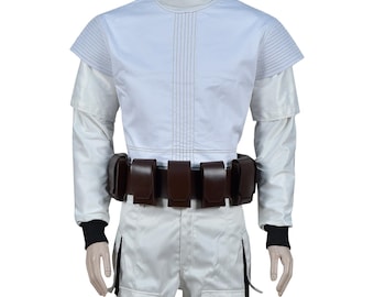 Mandalorian Boba Fett Cosplay Costume | Star Wars Flight Suit & Flak Vest | 4-Piece Bounty Hunter Armor for Men – 75% Off Limited Sale
