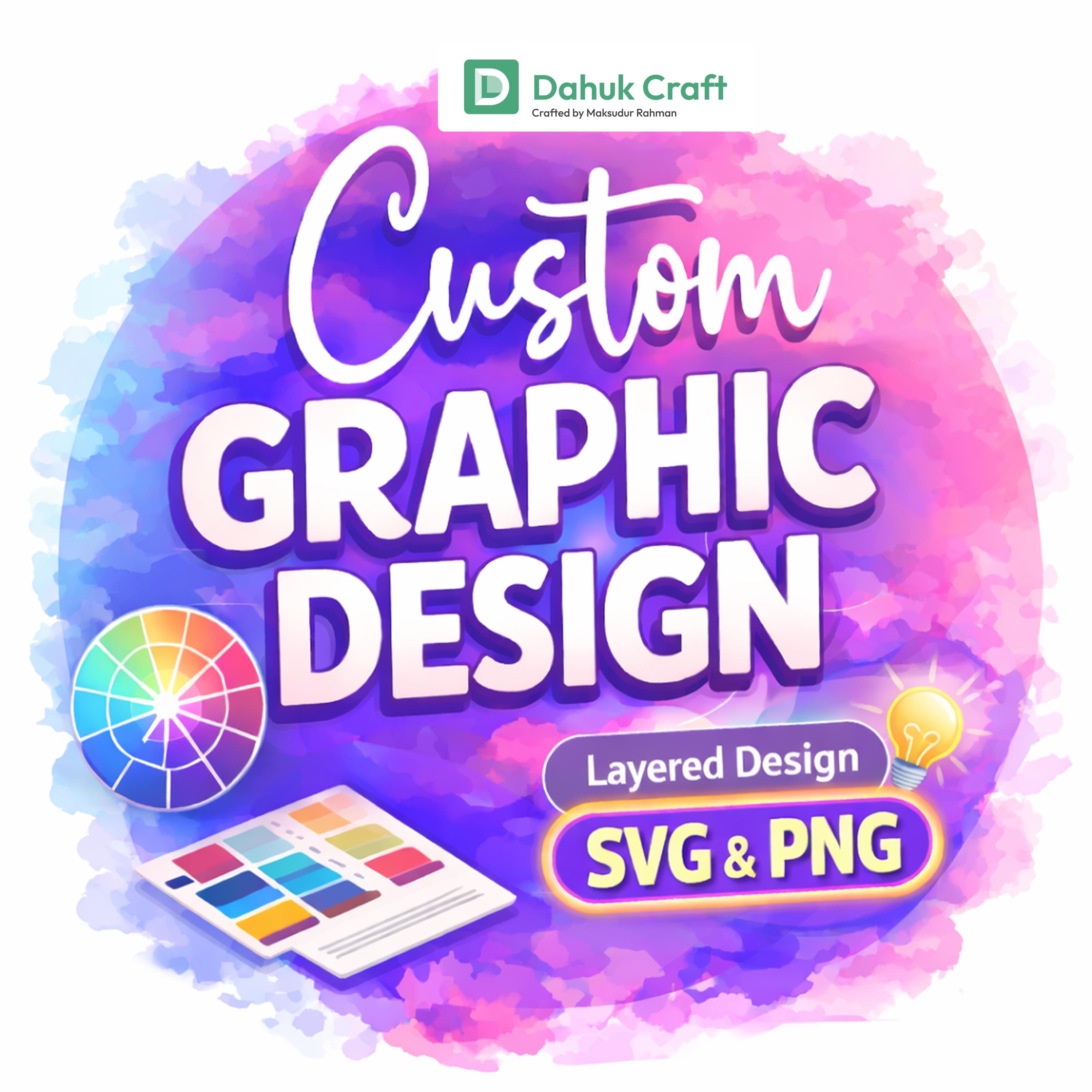 Custom Graphic Design Service | SVG, PNG Cut Files - Etsy