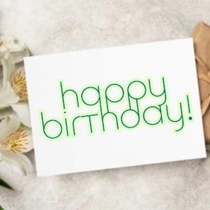 25 Birthday Cards & Envelopes