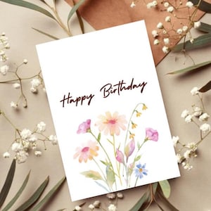 25 Birthday Cards & Envelopes