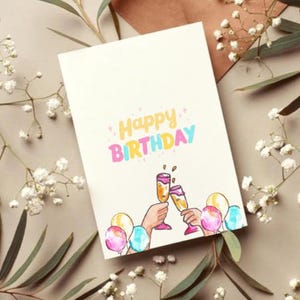 25 Birthday Cards & Envelopes