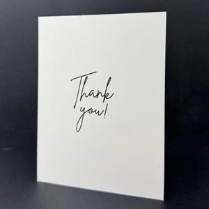 25 bedankbriefjes en enveloppen