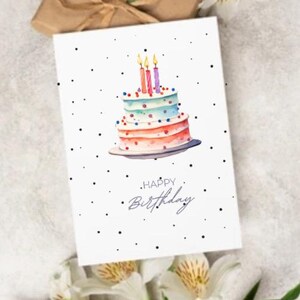 25 Birthday Cards & Envelopes