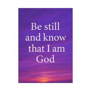 Inspirational Postcard Bundle - Be Still and Know Collection, Thoughtful Gifts, Spiritual Notes, Encouragement Cards, Uplifting Decor