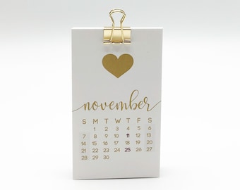Mini calendrier de portefeuille 2026, script imprimé, format carte de visite, agenda mensuel, petit calendrier