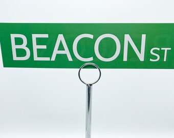 Wedding Green Street Signs Signs, Custom Street Sign, Table Name, Table Street Sign