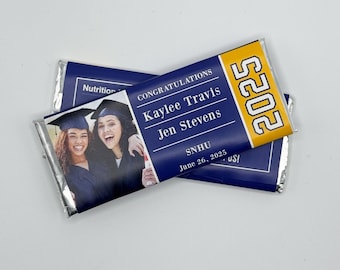 2026 Graduation Hershey Candy Wrapper with Photo Portrait Class of 2026