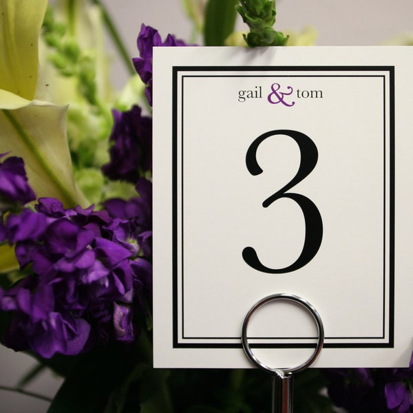 20 piezas - números de mesa de boda personalizado personalizar signo Simple elegante novia novio nombres fecha