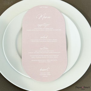 Pill Menu Menu Pill Shape Menu Program for Reception Custom Wedding, Menu Printed ...