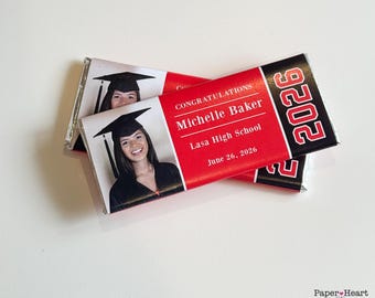 2026年卒業記念ハーシーキャンディ包装紙（写真入り、2026年卒業生）