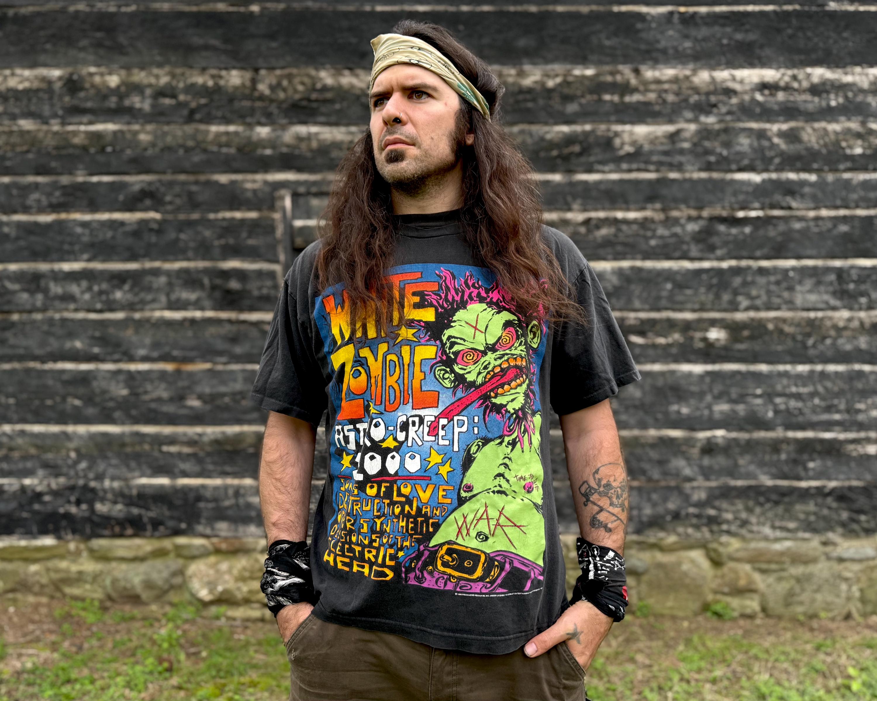 Vintage White Zombie Shirt, ASTRO CREEP 2000 Concert Tour