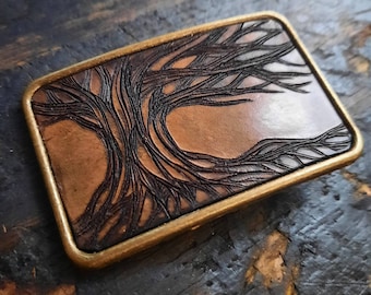 Belt Buckle, Big Tree, Tree of Life, Tree Buckle, Gift for him, Gift for her