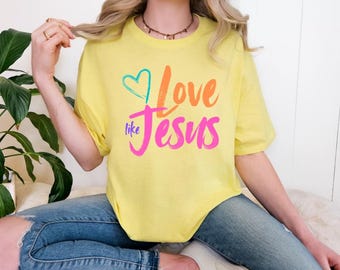 Love like Jesus // Softstyle T-Shirt