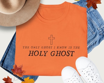 The Only Ghost I Know is the Holy Ghost // Autumn// Softstyle T-Shirt