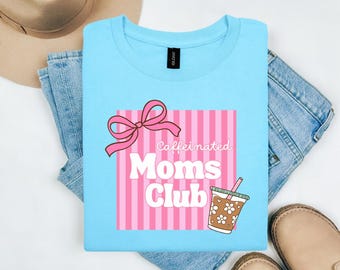 Club de Mamás con Cafeína // Camiseta Softstyle