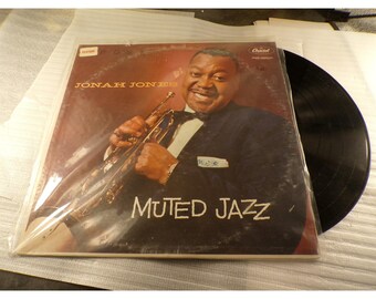 Jonah Jones Muted Jazz Vinyl LP Capitol Records T839 High Fidelity Trumpet Swing